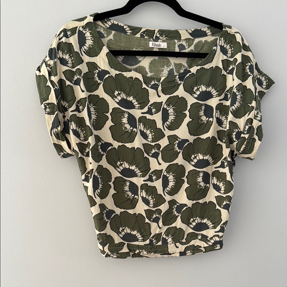 Khush Mareva Top in Fiori Bancha Size L